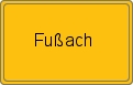 Ortsschild von Fußach