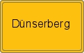 Ortsschild von Dünserberg