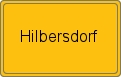 Ortsschild von Hilbersdorf