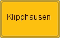 Ortsschild von Klipphausen