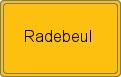 Ortsschild von Radebeul