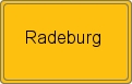 Ortsschild von Radeburg