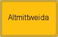 Ortsschild von Altmittweida