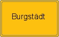 Ortsschild von Burgstädt