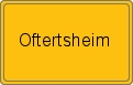 Ortsschild von Oftertsheim