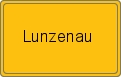 Ortsschild von Lunzenau