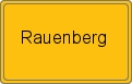 Ortsschild von Rauenberg