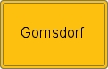 Ortsschild von Gornsdorf