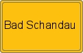 Ortsschild von Bad Schandau