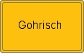 Ortsschild von Gohrisch
