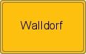 Ortsschild von Walldorf