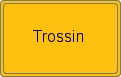 Ortsschild von Trossin
