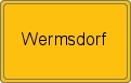 Ortsschild von Wermsdorf
