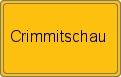 Ortsschild von Crimmitschau