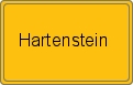 Ortsschild von Hartenstein