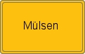 Ortsschild von Mülsen