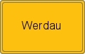 Ortsschild von Werdau