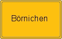 Ortsschild von Börnichen