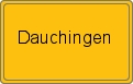 Ortsschild von Dauchingen