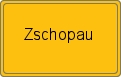 Ortsschild von Zschopau