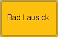 Ortsschild von Bad Lausick