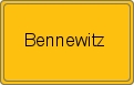 Ortsschild von Bennewitz
