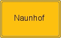 Ortsschild von Naunhof