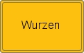 Ortsschild von Wurzen