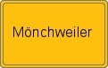 Ortsschild von Mönchweiler