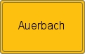 Ortsschild von Auerbach