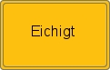 Ortsschild von Eichigt