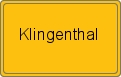 Ortsschild von Klingenthal
