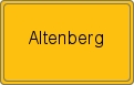 Ortsschild von Altenberg