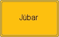 Ortsschild von Jübar