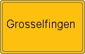 Ortsschild von Grosselfingen