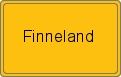 Ortsschild von Finneland