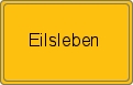 Ortsschild von Eilsleben