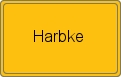 Ortsschild von Harbke