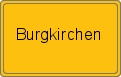 Ortsschild von Burgkirchen