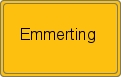 Ortsschild von Emmerting