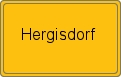 Ortsschild von Hergisdorf