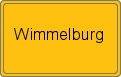 Ortsschild von Wimmelburg