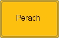 Ortsschild von Perach