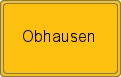 Ortsschild von Obhausen
