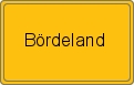 Ortsschild von Bördeland