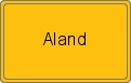 Ortsschild Aland