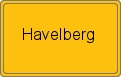 Ortsschild von Havelberg