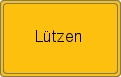 Ortsschild von Lützen