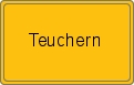 Ortsschild von Teuchern