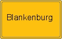Ortsschild von Blankenburg
